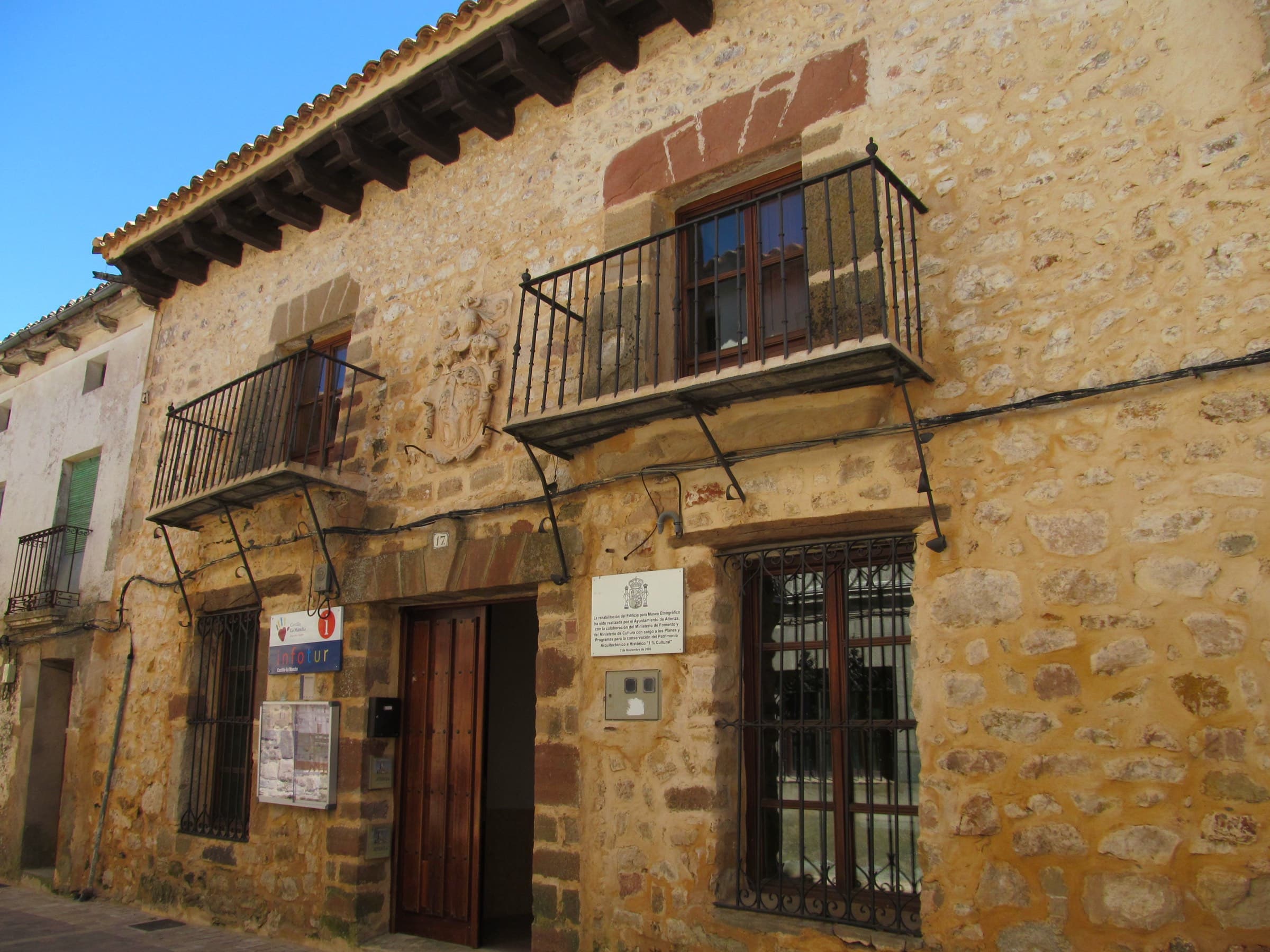 Interior del Museo Etnográfico de la Posada del Cordón en Atienza